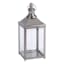 Antique Bronze Metal Lantern, 15.2"