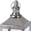 Antique Bronze Metal Lantern, 15.2"