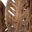 Found & Fable Wooden Leaf Statue on Stand, 15.9"