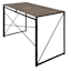 Dakota Black & Brown Industrial Modern Office Desk