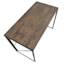 Dakota Black & Brown Industrial Modern Office Desk