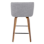 Crosby St. Toriano Upholstered Counter Stool, 26"