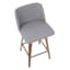 Crosby St. Toriano Upholstered Counter Stool, 26"