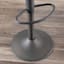 Dakota Adjustable Modern Industrial Barstool, Antique Bronze