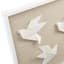 Found & Fable Glass Framed Cranes Print Wall Art, 18"