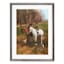 Providence Glass Framed Horse Print Wall Art, 20x26