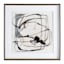 Crosby St. Glass Framed Abstract Print Wall Art, 25"