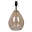 Crosby St. Organic Shaped Glass Small Lamp Base, 14.5"
