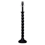 Black Stacked Buffet Large Table Lamp Base, 24"