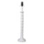 White Stacked Buffet Large Table Lamp Base, 24"