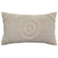 Found & Fable Natural Beaded Throw Pillow, 9x15