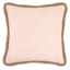Tracey Boyd Light Pink Textured Throw Pillow, 18"