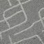 Laila Ali Grey Abstract Beaded Throw Pillow, 12x16