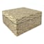 Brown Star Capiz Square Decorative Box, 9.8"