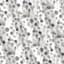 13-Piece Grey Leaves Print Shower Curtain Set, 70x72