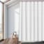 13-Piece Zach Grey Print Shower Curtain Set, 72"