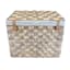 Honeybloom Natural Woven Laundry Hamper with Liner, Large