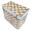 Honeybloom Natural Woven Laundry Hamper with Liner, Large