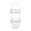 3-Tier Iron Satin Nickel Shower Caddy