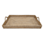 Brown Rattan Tray, 26x16
