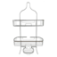 Grey Aluminum Shower Caddy, 26"