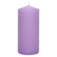 Purple Unscented Overdip Pillar Candle, 3x6