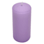 Purple Unscented Overdip Pillar Candle, 3x6