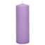 Purple Unscented Overdip Pillar Candle, 3x8