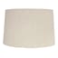 Oatmeal Oval MediumTable Lamp Shade, 13x14.5x9