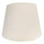 Oatmeal Tapered Drum Large Table Lamp Shade, 13x17x12