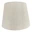 Light Tan Tapered Drum Large Table Lamp Shade, 13x17x12