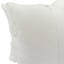 2-Pack White Textured Chenille Throw Pillows, 18"