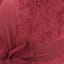 2-Pack Cabernet Red Textured Chenille Throw Pillows, 18"