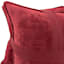 2-Pack Cabernet Red Textured Chenille Throw Pillows, 18"