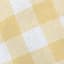 Honeybloom Yellow Mud Cloth Check Throw Pillow, 18"