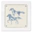 Ty Pennington Frayed Horse Print Linen Sign, 8"