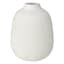White Cream Vase, 9"