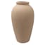 Neutral Ceramic Vase, 13"