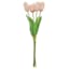Pink Real Feel Tulip Floral Bush, 19"