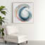 Tracey Boyd Framed Swirl Embellished Canvas Wall Art, 41"