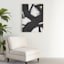 Crosby St. Black & White Abstract Canvas Wall Art, 30x40