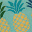 Pineapple Doormat, 18x30