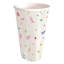 8-Count Birthday Candles Printed Paper Cups, 21oz