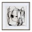 Crosby St. Glass Framed Abstract Print Wall Art, 25"