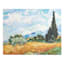 Wheat Field with Cypresses Canvas Wall Art, 40x31