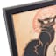Glass Framed Tour of Rodolphe Salis Chat Noir Print, 18x24