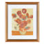Glass Framed Sunflowers Print Wall Art, 18x21