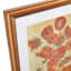 Glass Framed Sunflowers Print Wall Art, 18x21