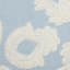 Providence Blue Cotton Embroidered Vintage Design Throw Pillow, 18"
