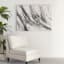 Wave Eddies Embellished Canvas Wall Art, 47x35